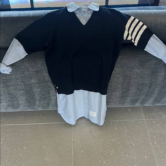 Thom Browne Sweater/Shirt Dress - Picture 1 of 5